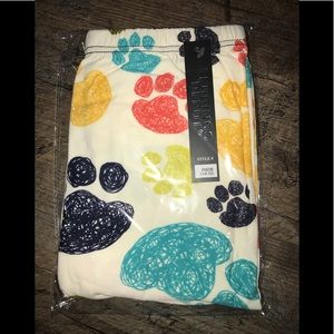 Paw print leggings